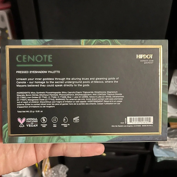HIPDOT CENOTE PRESSED EYESHADOW PALETTE - Picture 2 of 3
